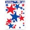 Beistle Red, White & Blue Star Clings Sheets, 3ct.